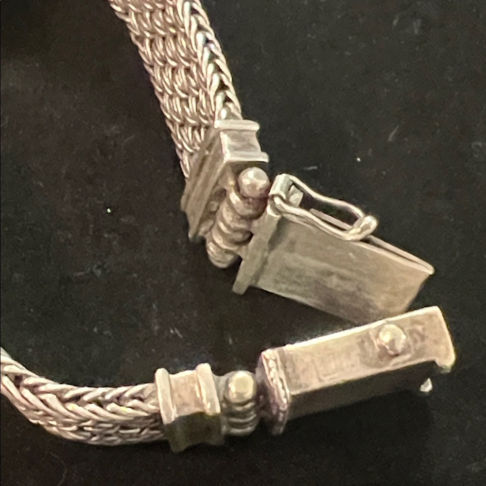 925 STERLING SILVER DESIGNER BRACELET VINTAGE - Picture 10 of 10
